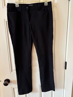 White House Black Market Black Slim-Leg Pants